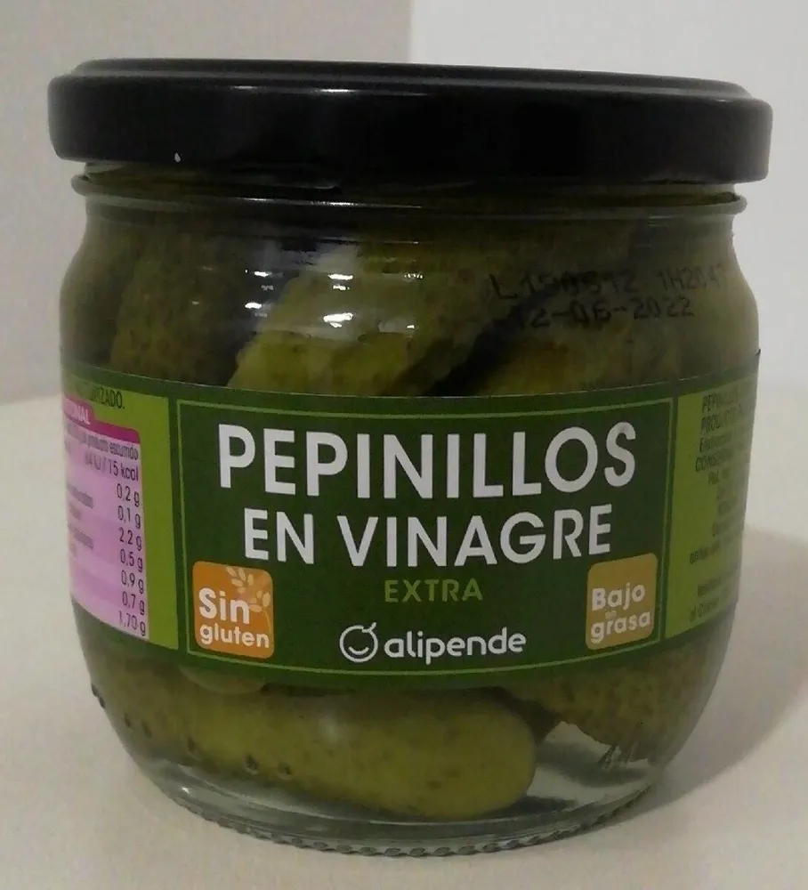 Pepinillos en vinagre