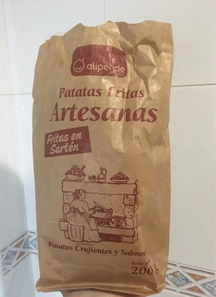 Patatas fritas artesanales