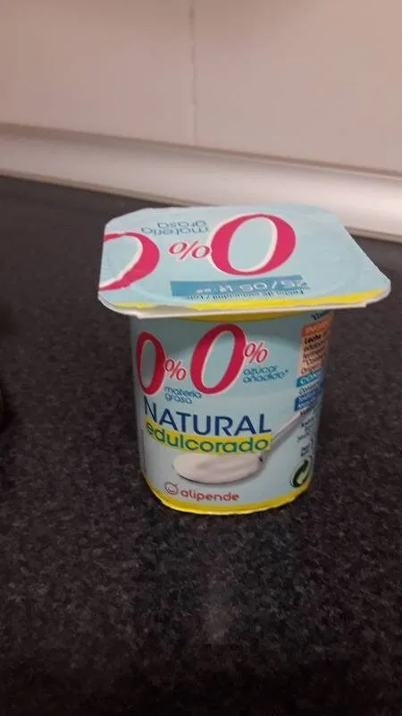 Yogur natural edulcorado 0%