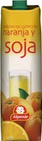 Bebida de zumo y soja Naranja