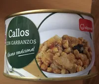 Callos con garbanzos