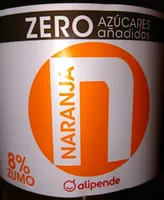 Naranja zero azúcares añadidos