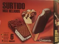Surtido mix helados