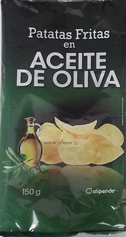 Patatas fritas en aceite de oliva