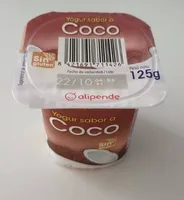 Yogur sabor a coco