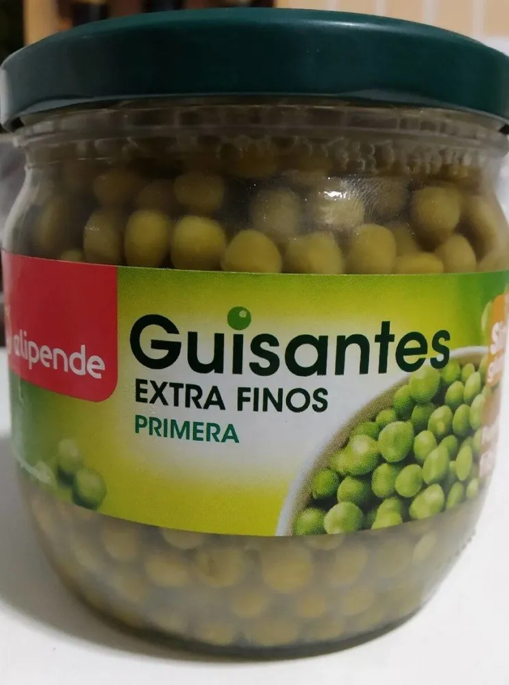 Guisantes extra finos