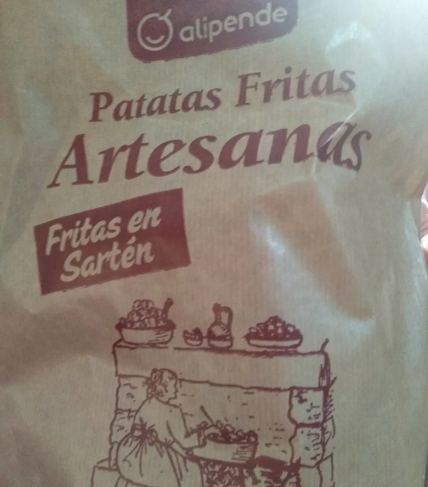 patatas fritas artesanas