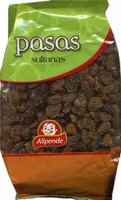 Uvas pasas "Alipende" Variedad Sultana