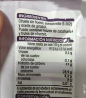 Ciruelas sin hueso