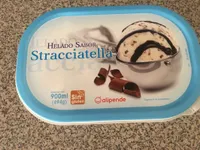 Helado sabor stracciatella