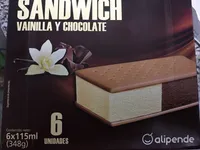 Sandwich Vainilla y Chocolate