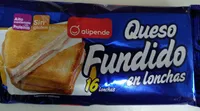 Queso fundido en lonchas