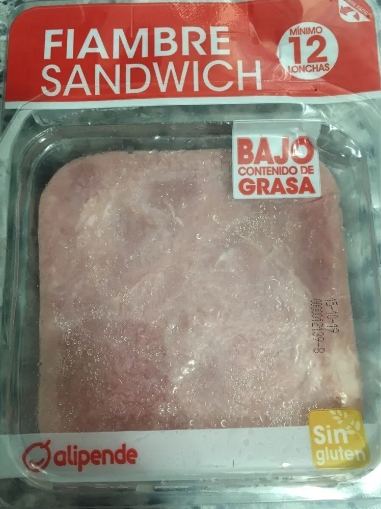 Fiambre sandwich