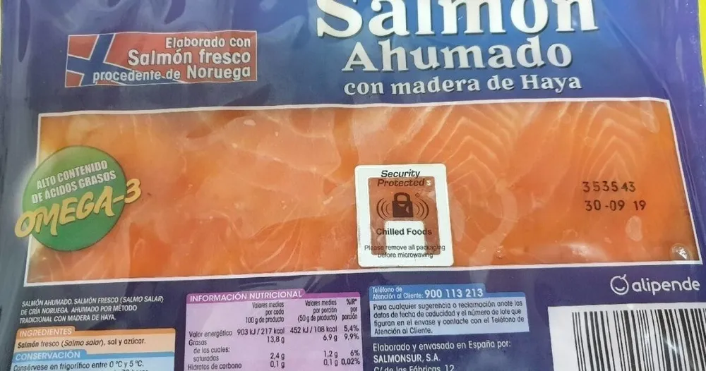 Salmon ahumado