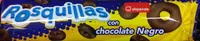 Rosquillas con chocolate negro