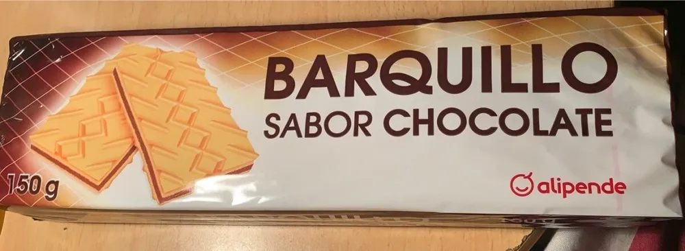 Barquillo sabor chocolate