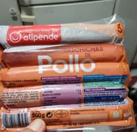 Salchichas de pollo