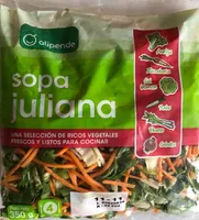Verduras frescas para Sopa juliana