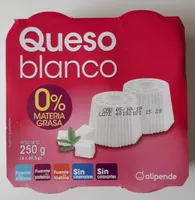Queso blanco 0% materia grasa