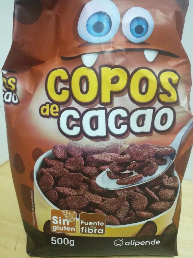 Copos de cacao