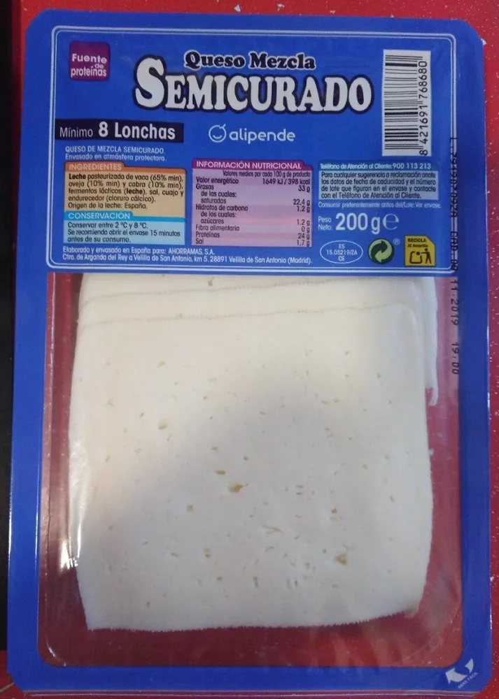 Queso Mezcla Semicurado