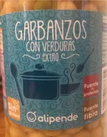 Garbanzos con verduras extra