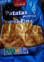Patatas prefritas corte fino