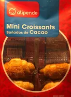 Mini croissants bañados de cacao