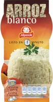 Arroz cocido blanco
