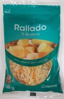 Queso rallado 5 quesos