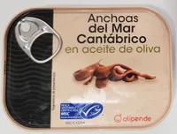 Anchoas del mar Cantábrico en aceite de oliva