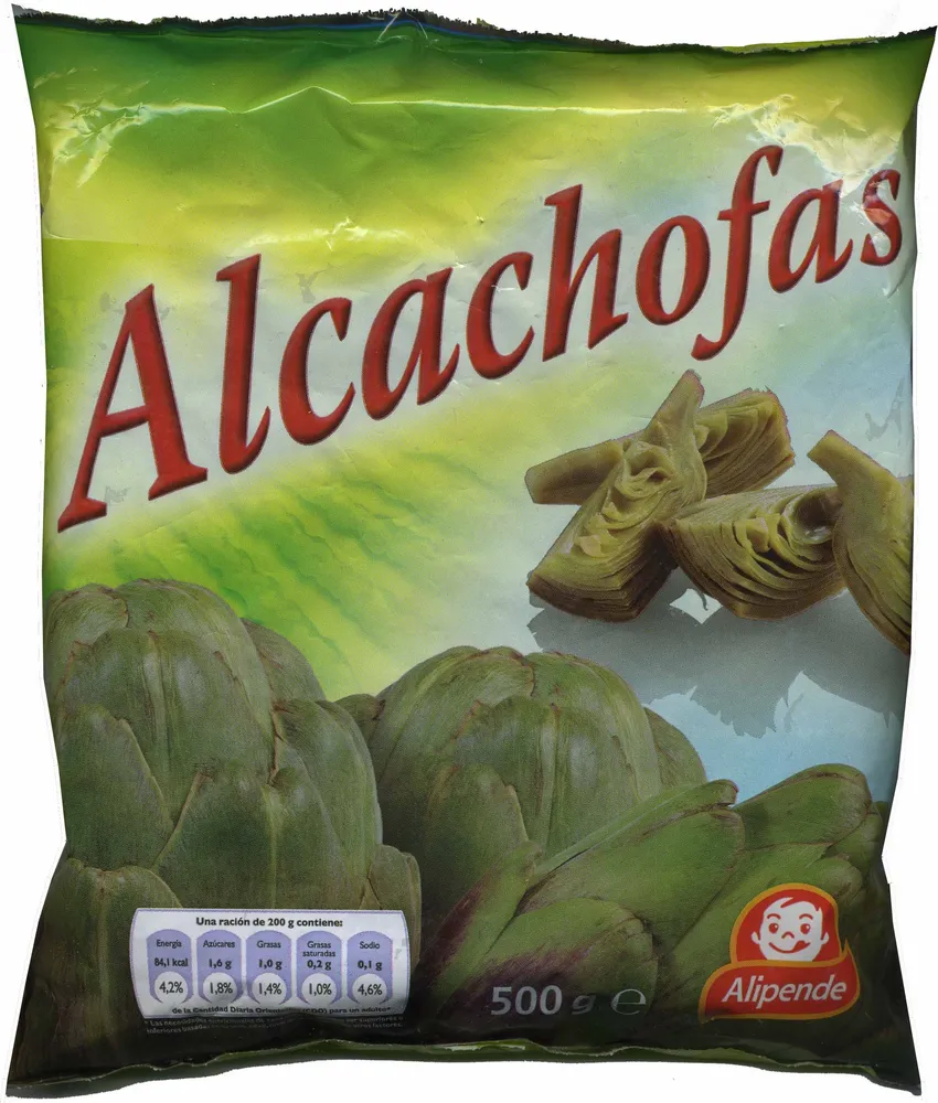 Alcachofas congeladas