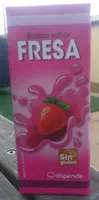 Batido sabor fresa