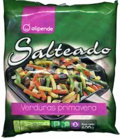 Salteado de verduras primavera