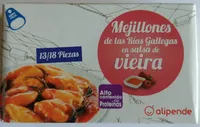 Mejillones de las rías gallegas en salsa de vieira