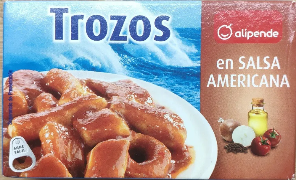 Trozos en salsa americana