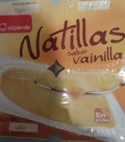Natillas sabor vainilla
