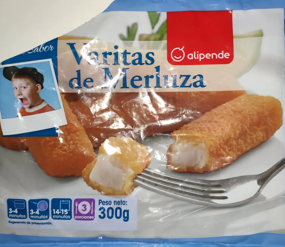 Varitas de merluza