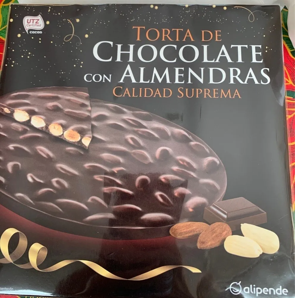 Torta de chocolare con almendras