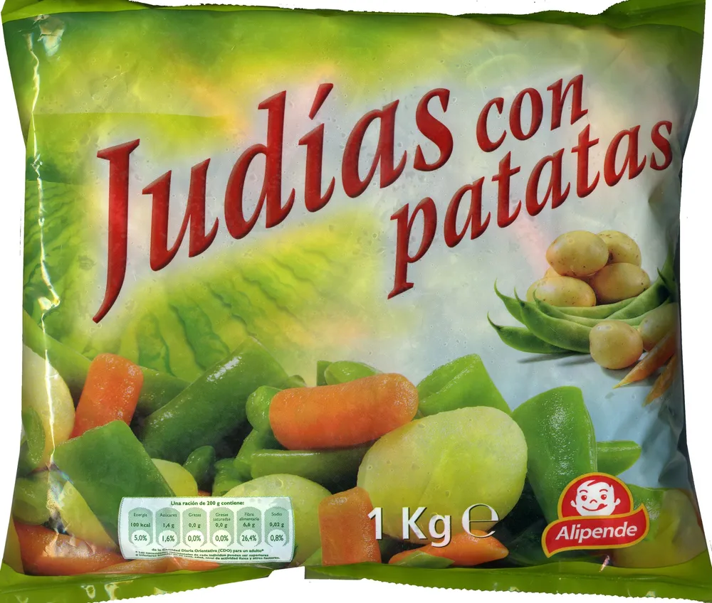 Judías con patatas