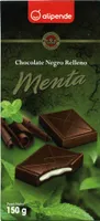 Chocolate negro relleno de menta