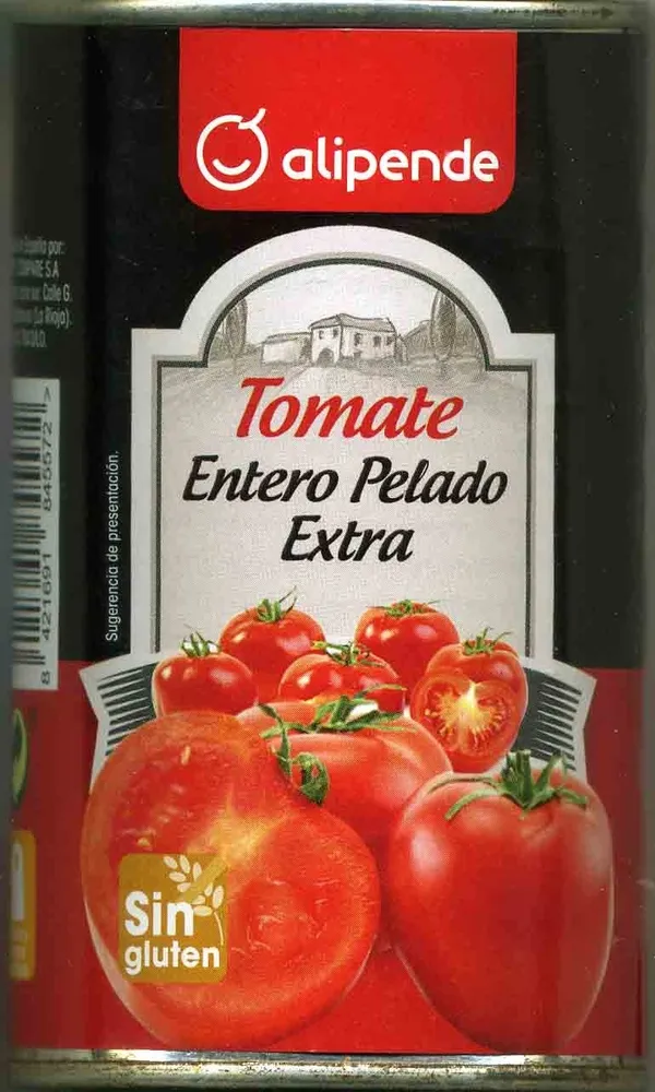 Tomate Entero Pelado Extra