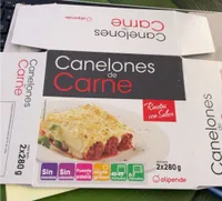 Canelones de carne