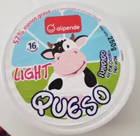 Queso fundido light