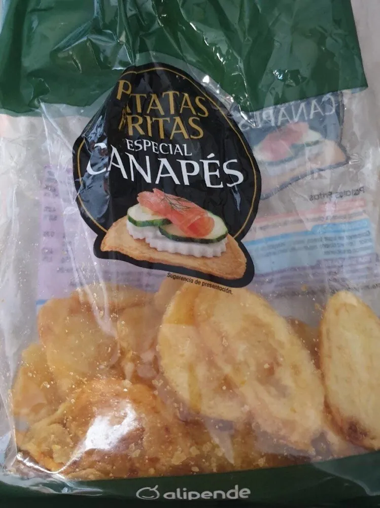 Patatas fritas especial canapé