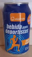 Bebida para deportistas de naranja