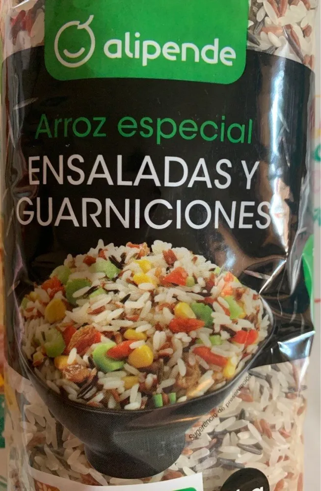 Arroz especial ensaladas y guarniciones