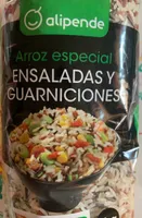 Arroz especial ensaladas y guarniciones