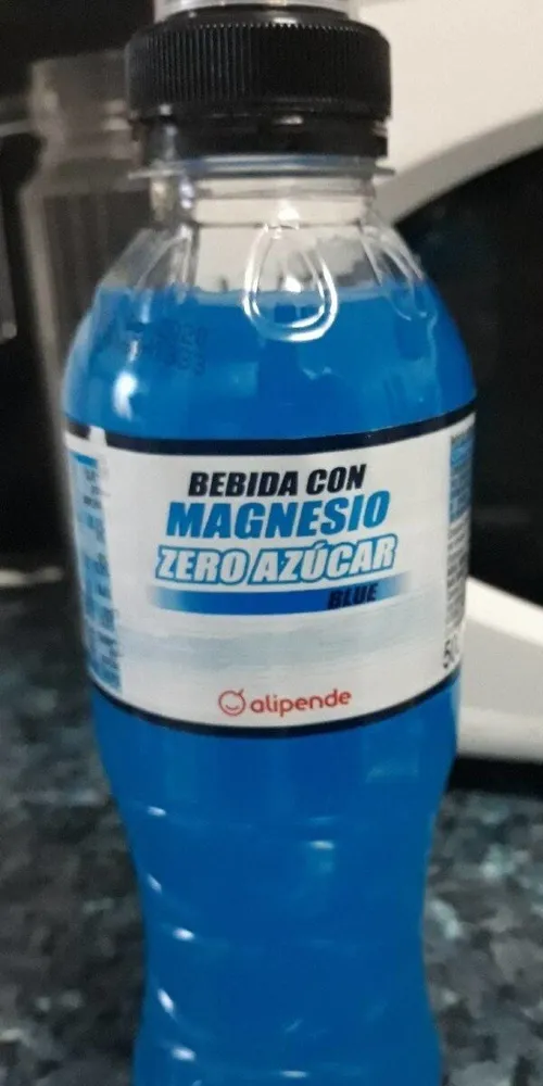Bebida con magnesio zero azucar