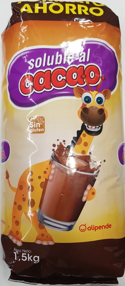 Preparado soluble al cacao